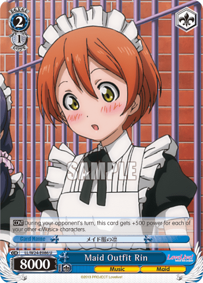 Maid Outfit Rin (LL/W24-E086) — Love Live!