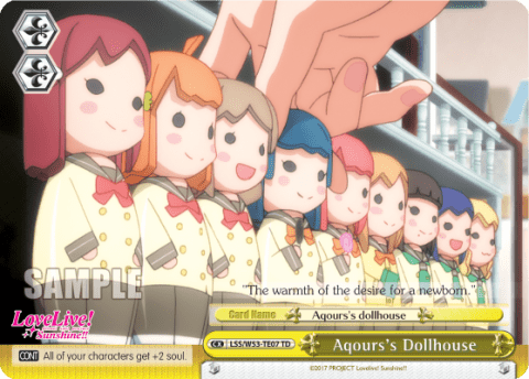 Aqours's Dollhouse (LSS/W53-TE07) — [TD] Love Live! Sunshine!!