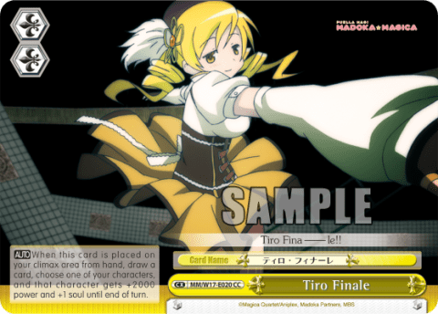 Tiro Finale (MM/W17-E020) — Puella Magi Madoka Magica