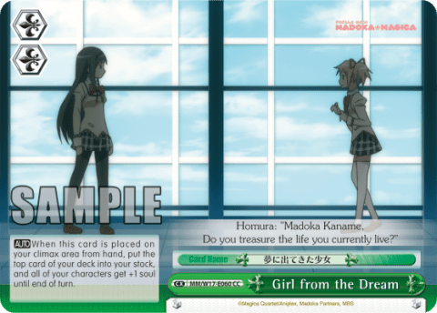 Girl from the Dream (MM/W17-E060) — Puella Magi Madoka Magica