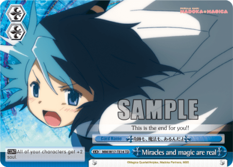 Miracles and magic are real (MM/W17-TE14) — [TD] Puella Magi Madoka Magica