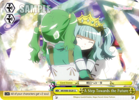 A Step Towards the Future (MR/W80-E028) — TV Anime "Magia Record: Puella Magi Madoka Magica Side Story"