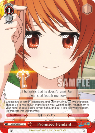 Promised Pendant (NK/W30-E071) — NISEKOI -False Love- ver.E