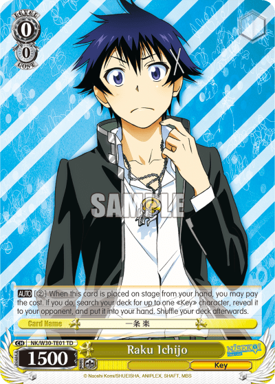Raku Ichijo (NK/W30-TE01) — [TD] NISEKOI -False Love-