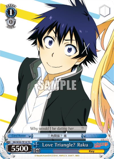 Love Triangle? Raku (NK/W30-TE14) — [TD] NISEKOI -False Love-