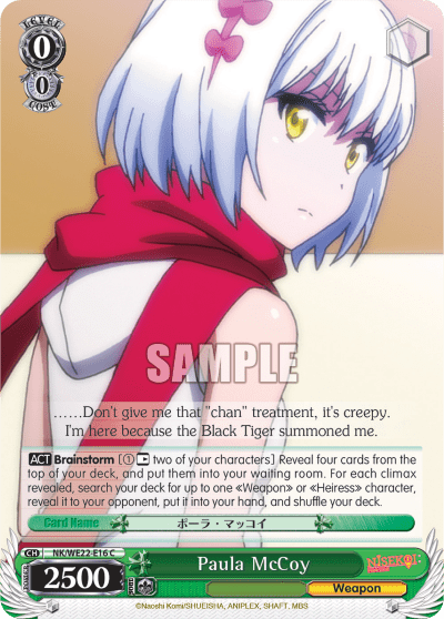 Paula McCoy (NK/WE22-E16) — [EX] NISEKOI: -False Love-