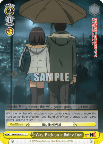 Way Back on a Rainy Day (SY/W08-E021) — The Melancholy of Haruhi Suzumiya