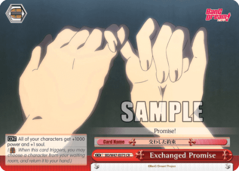 Exchanged Promise (BD/W47-E075) — BanG Dream!