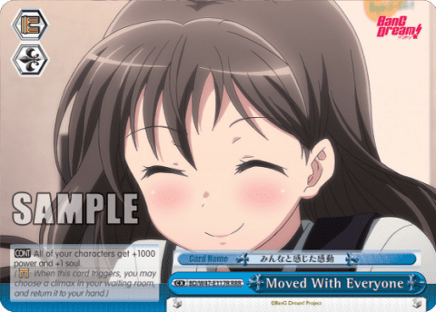 Moved With Everyone (BD/W47-E117R) — BanG Dream!