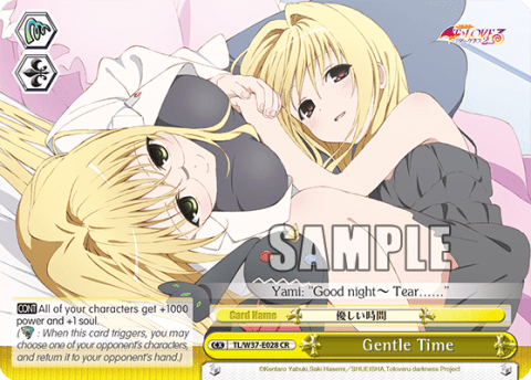 Gentle Time (TL/W37-E028) — To Loveru Darkness 2nd