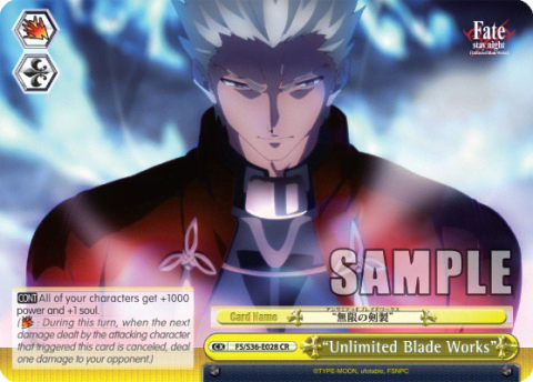 “Unlimited Blade Works” (FS/S36-E028) — Fate/stay night [Unlimited Blade Works] Vol.2