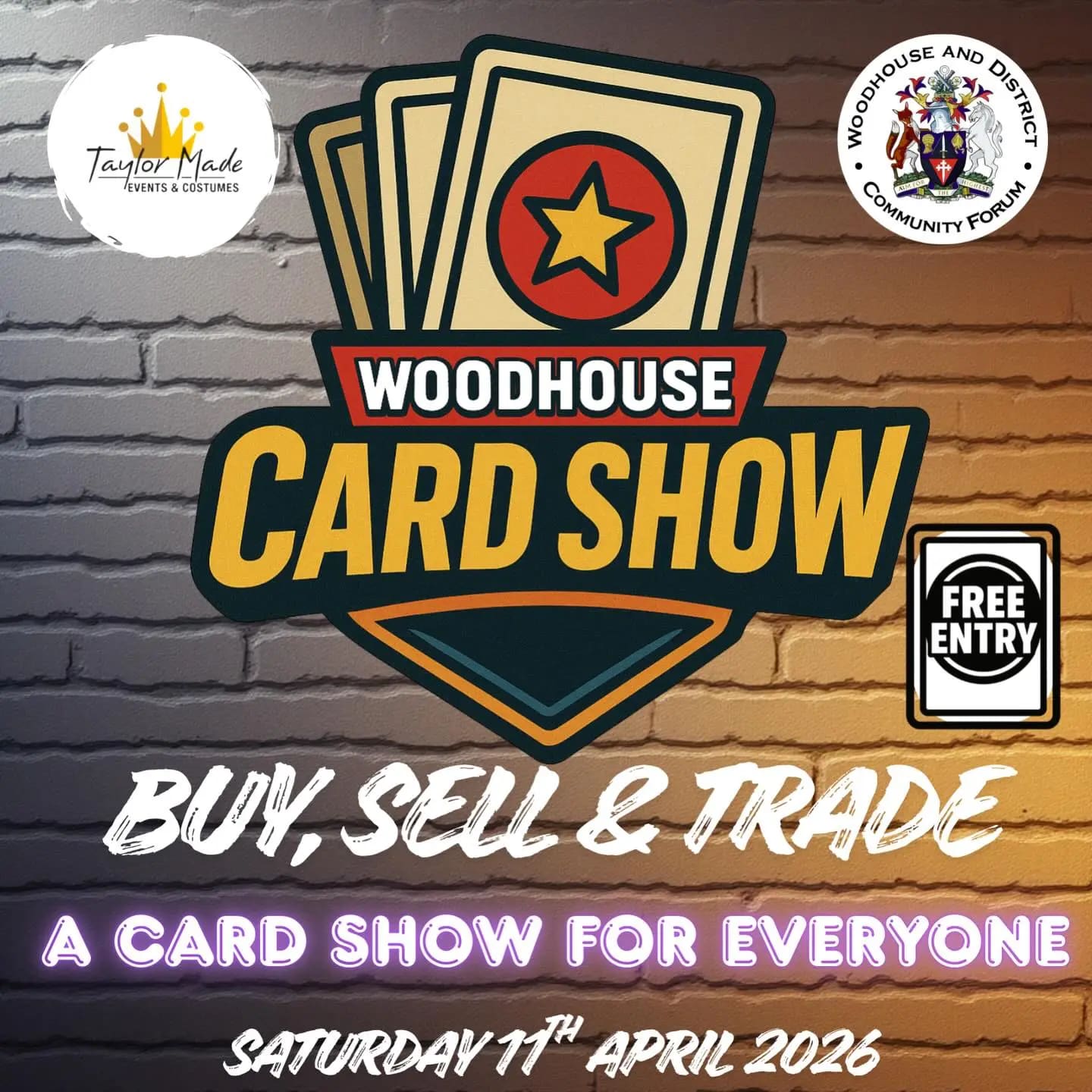 Woodhouse Card Show — promotion