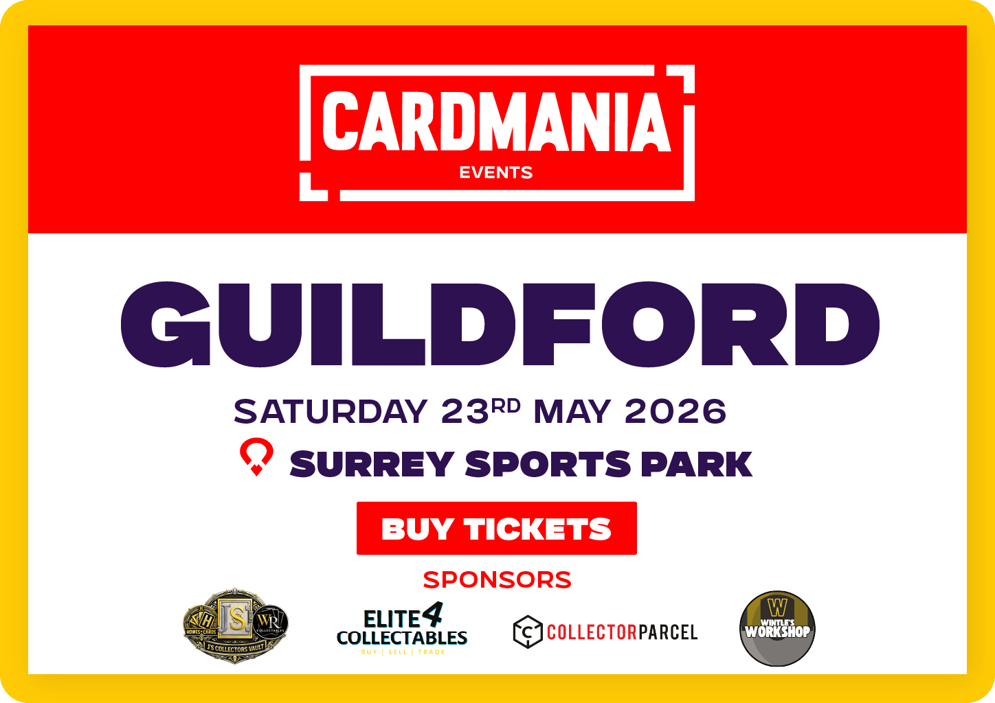 Cardmania - Guildford — promotion