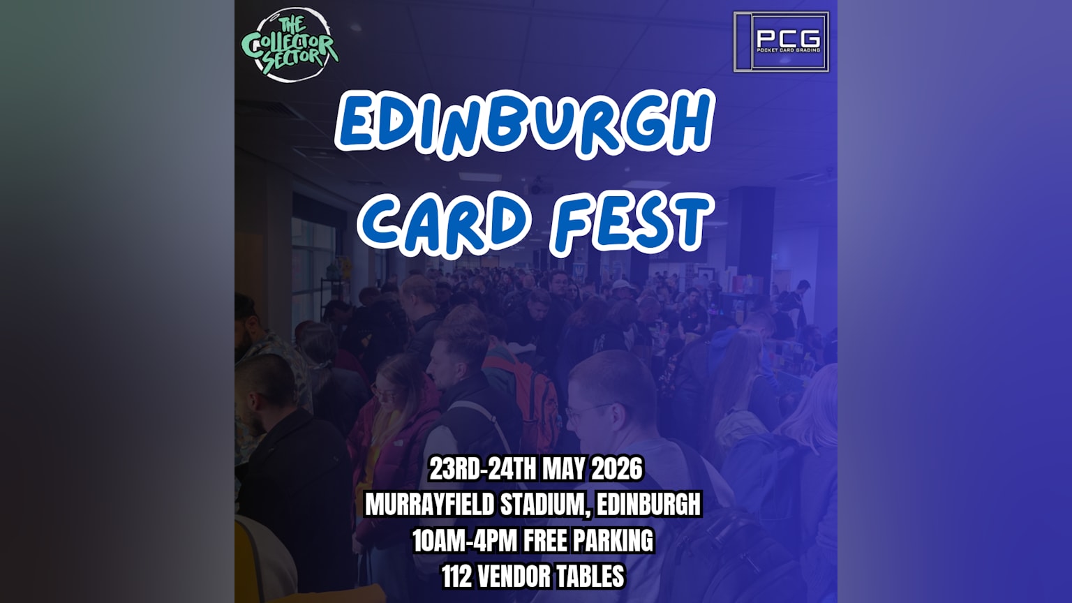 Edinburgh Card Fest @ Murrayfield Stadium — promotion