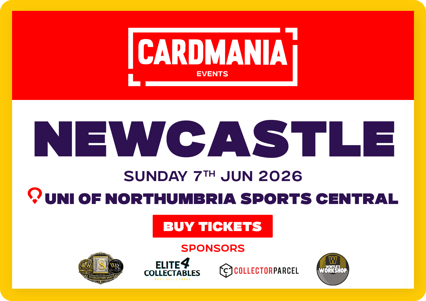 Cardmania - Newcastle — promotion
