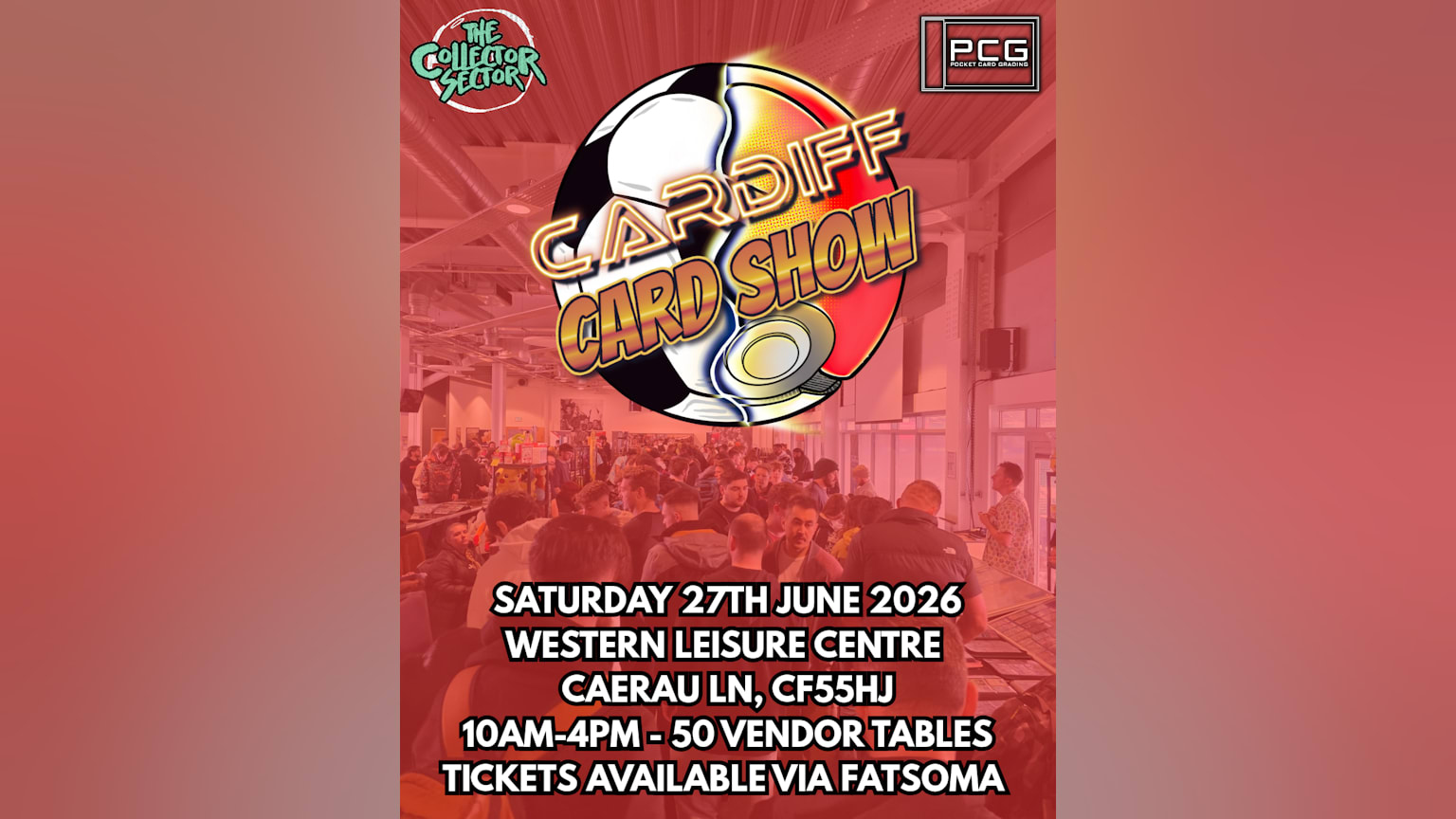 CARDiff Card Show #16 @ Western Leisure Centre — promotion