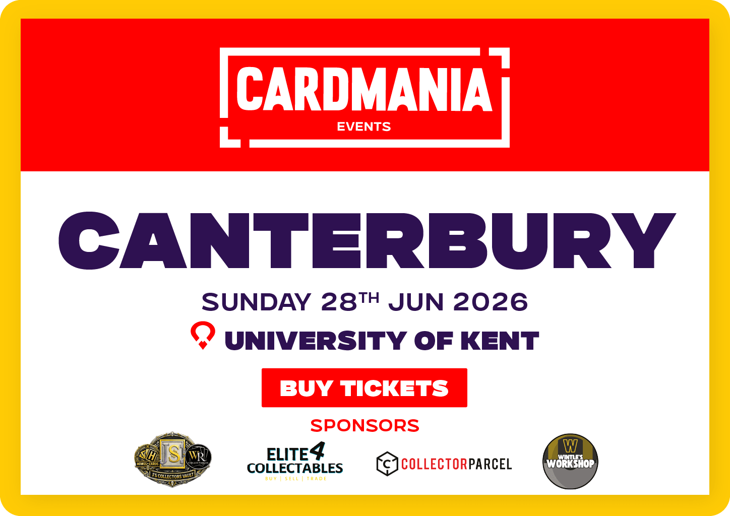 Cardmania - Canterbury — promotion