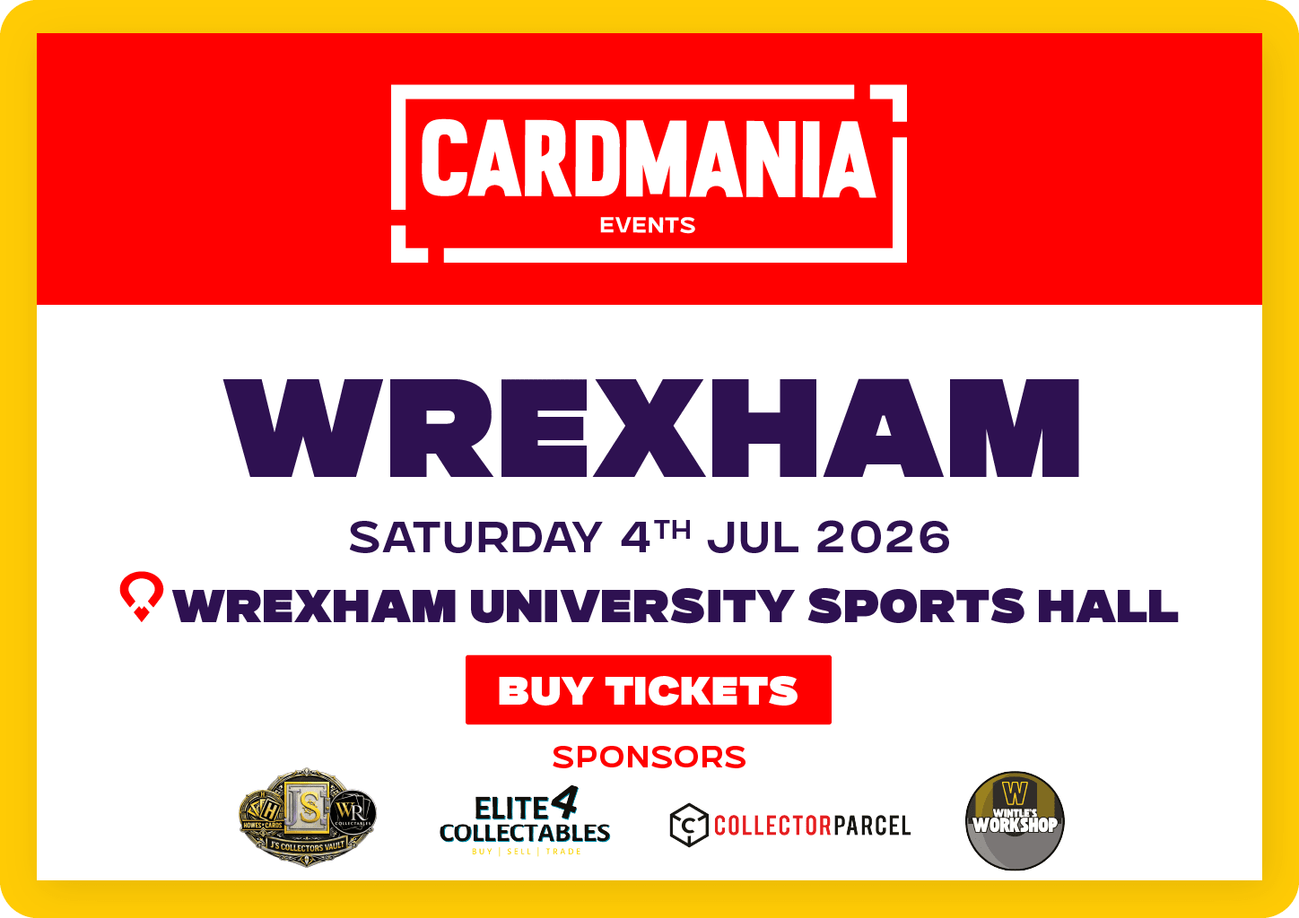 Cardmania - Wrexham — promotion