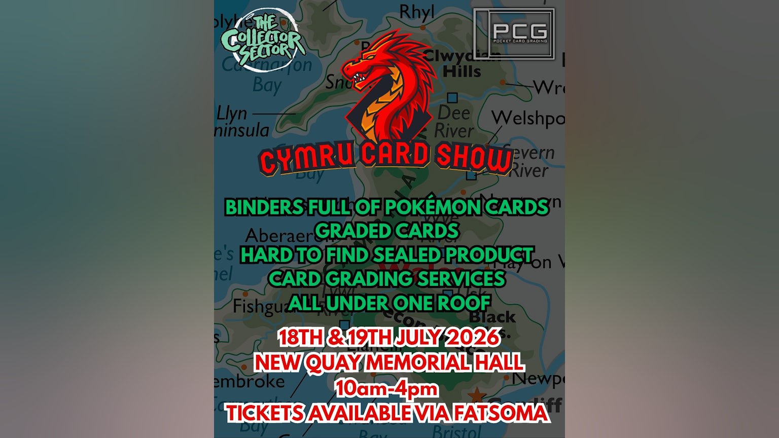 CYMRU CARD SHOW - New Quay — promotion