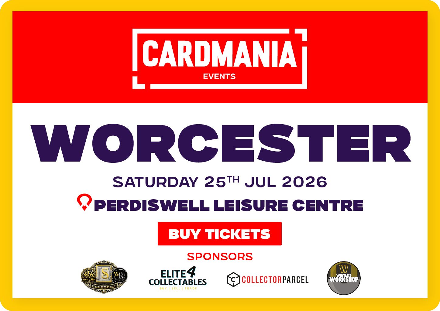 Cardmania - Worcester — promotion