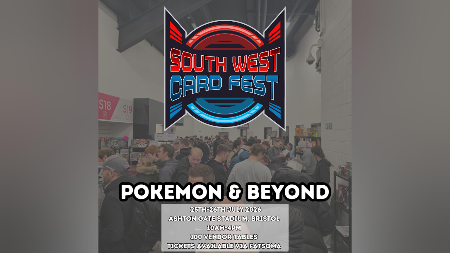 South West Card Fest @ Ashton Gate Stadium — promotion