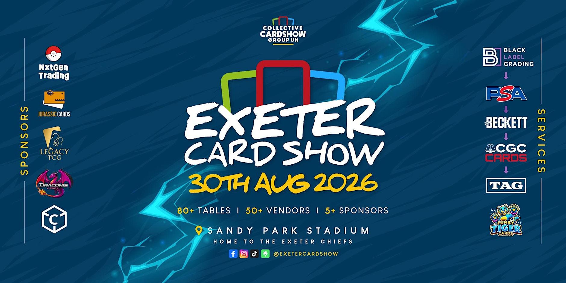 Exeter Card Show | 30th August 2026 — promotion