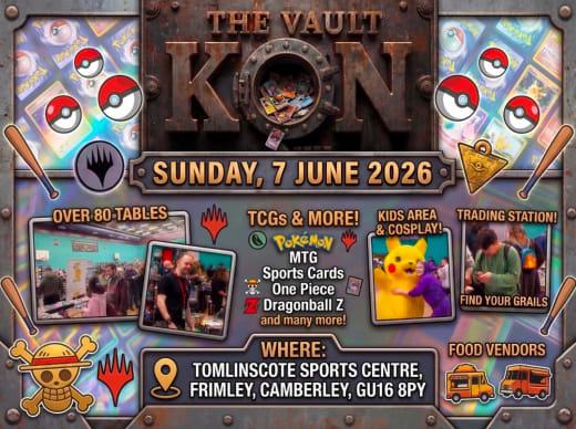 The Vault Kon UK — promotion