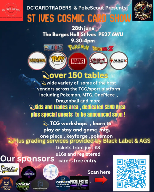 St Ives cosmic cardshow — promotion