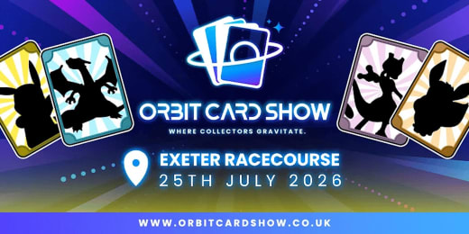 Orbit Card Show @ Exeter Racecourse — promotion