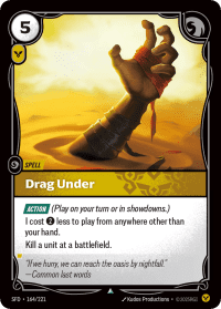 Drag Under