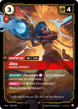 Jinx, Demolitionist (Foil)