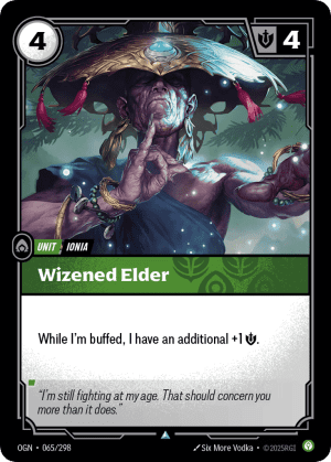 Wizened Elder (Foil)