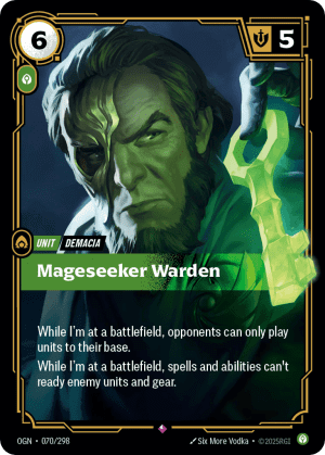 Mageseeker Warden (Foil)