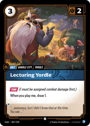 Lecturing Yordle (Foil)