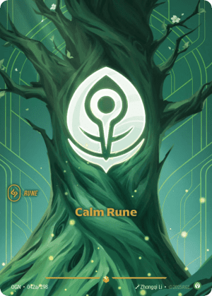 Calm Rune (Foil)