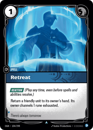Retreat (Foil)