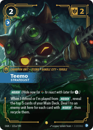 Teemo, Strategist (Foil)