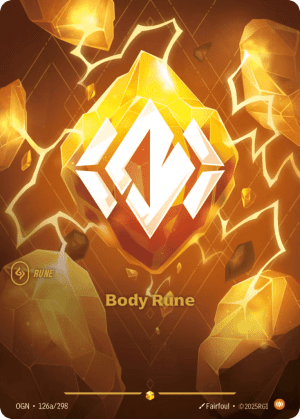 Body Rune (Foil)