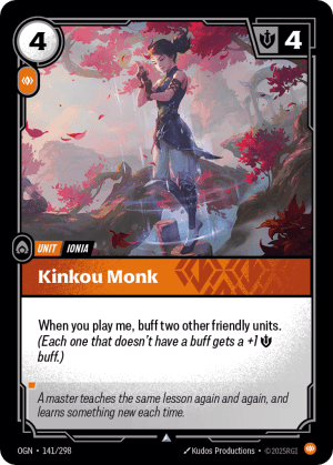 Kinkou Monk (Foil)