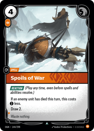 Spoils Of War (Foil)