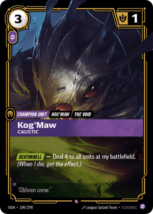 Kog'maw, Caustic (Foil)