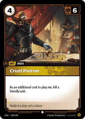 Cruel Patron (Foil)