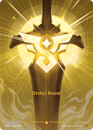 Order Rune (Foil)