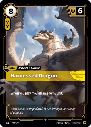 Harnessed Dragon (Foil)