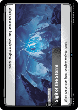 Sigil Of The Storm (Foil)