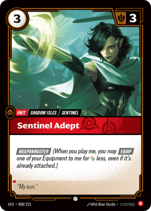Sentinel Adept (Foil)