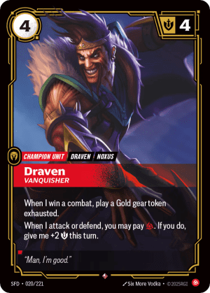 Draven, Vanquisher (Foil)