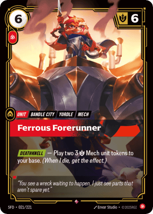 Ferrous Forerunner (Foil)