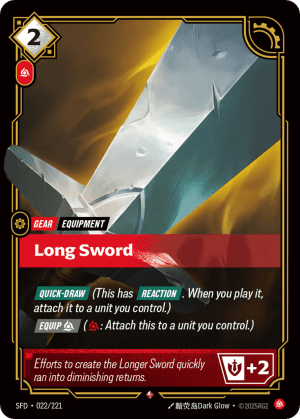 Long Sword (Foil)