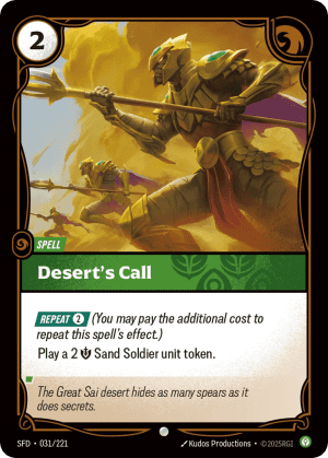 Desert's Call (Foil)